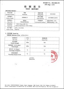 A193 B8M CL2 сертификат