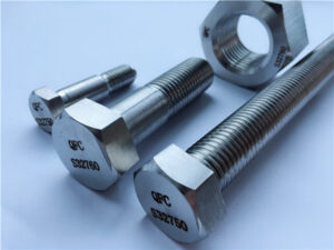 №53-F55 S32760 1.4501 2507 HEX NUTS және BOLTS FASTENERS