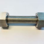 бұрандалы болттар c / w 2 ауыр алтыбұрышты болттар