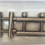 ansi 316ti / en 1.4571, 317l / en 1.4438 тот баспайтын болаттан жасалған бөлшектерді біріктіретін өзек сериялары